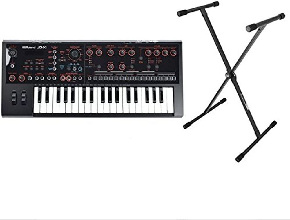 Roland JD-Xi Interactive Analog/Digital Crossover Synthesizer w/FREE Keyboard Stand