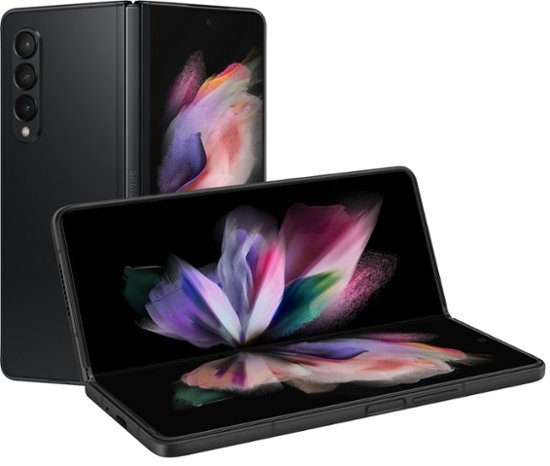 Samsung - Galaxy Z Fold3 5G 512GB  - Phantom Black