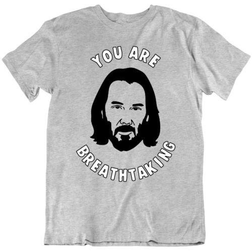 SPECIAL LIMITED EDITION KEANU REEVES SIGNED T-SHIRT