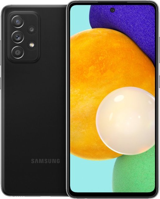Samsung - Galaxy A71 5G 128GB - Phantom Black
