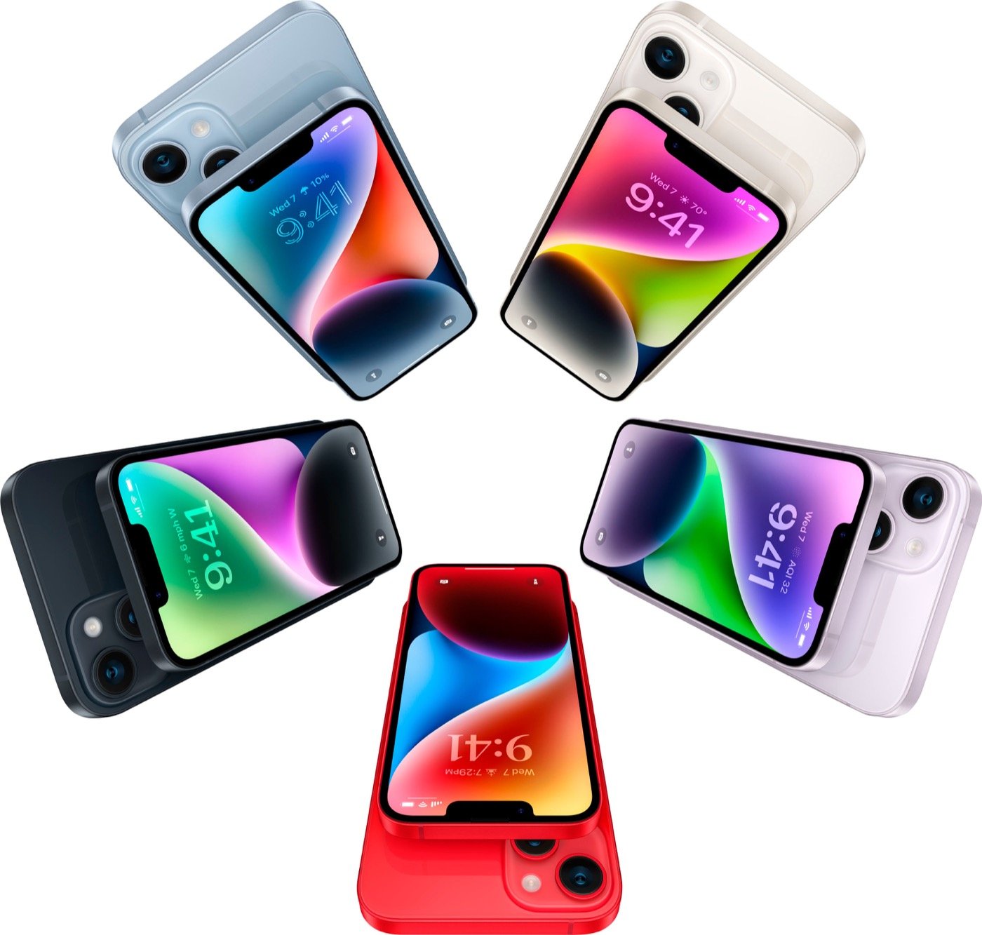 Apple -iPhone 14 - 128GB -Starlight (Unlocked)