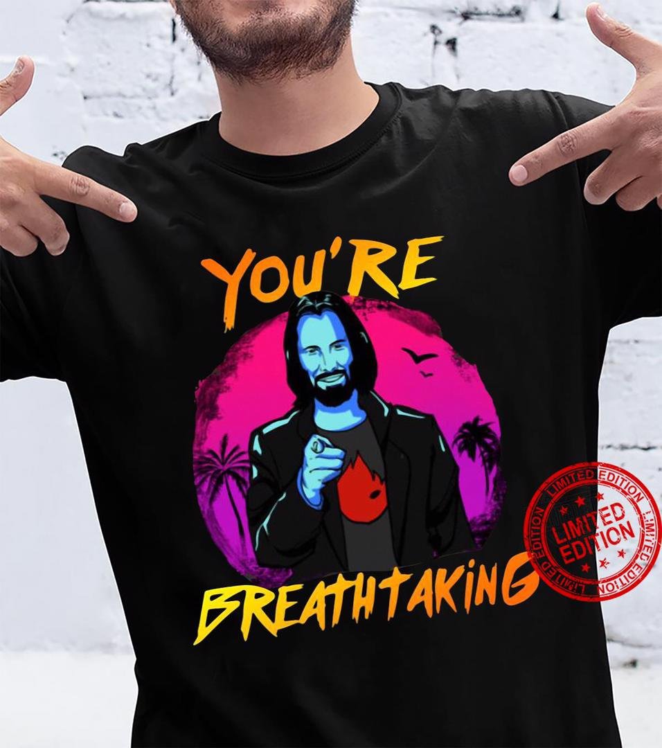SPECIAL LIMITED EDITION KEANU REEVES SIGNED T-SHIRT