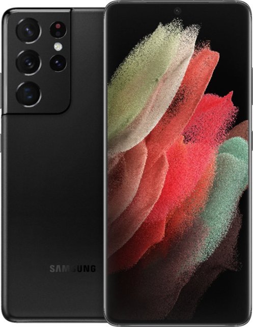 Samsung - Galaxy S21 Ultra 5G 128GB - Phantom Black