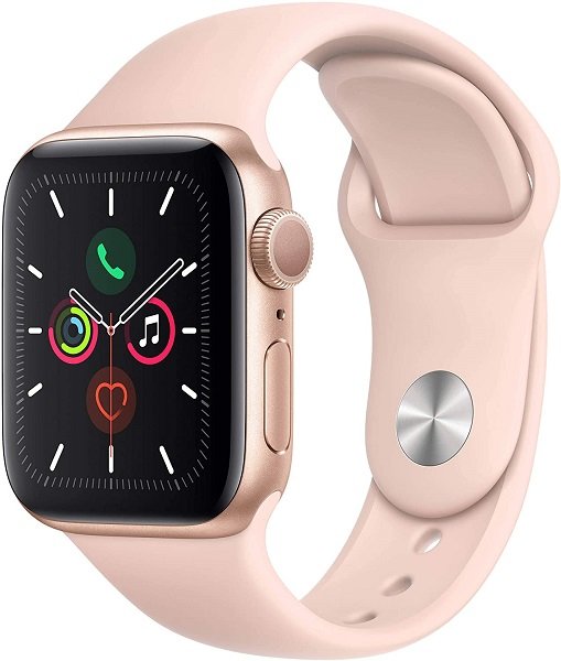 Apple Watch Series 4 (GPS, 40MM) - Gold Aluminum Case with Pink Sand Sport Band