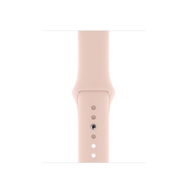 Apple Watch Series 5 GPS + Cellular, 40mm Gold Aluminum Case with Pink Sand Sport Band