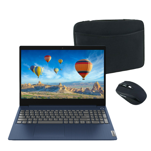 Lenovo 15.6" FHD Intel i3 4.1GHz 128GB SSD 4GB RAM Win 10 + SLEEVE + MOUSE