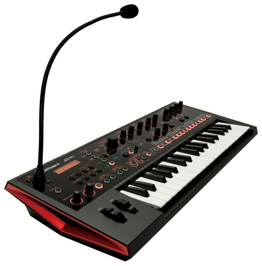 Roland JD-Xi Interactive Analog/Digital Crossover Synthesizer w/FREE Keyboard Stand