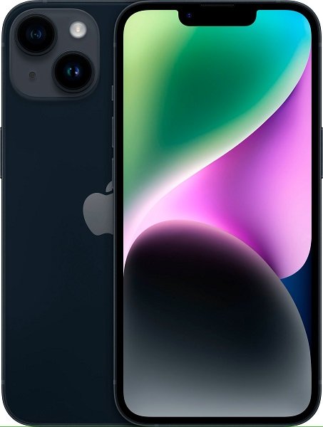 Apple -iPhone 14 - 128GB - Midnight (Unlocked)