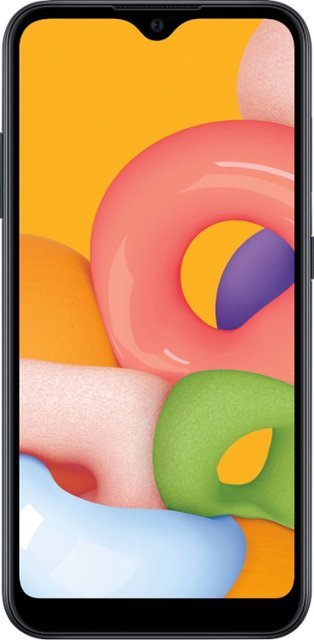 Samsung - Galaxy A01 32GB - Black