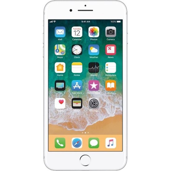 Apple - iPhone 7 Plus  128GB -Silver