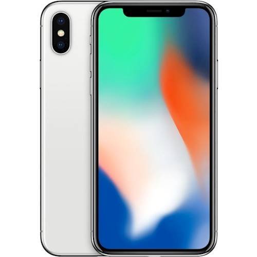 Apple - iPhone X  256GB- Silver