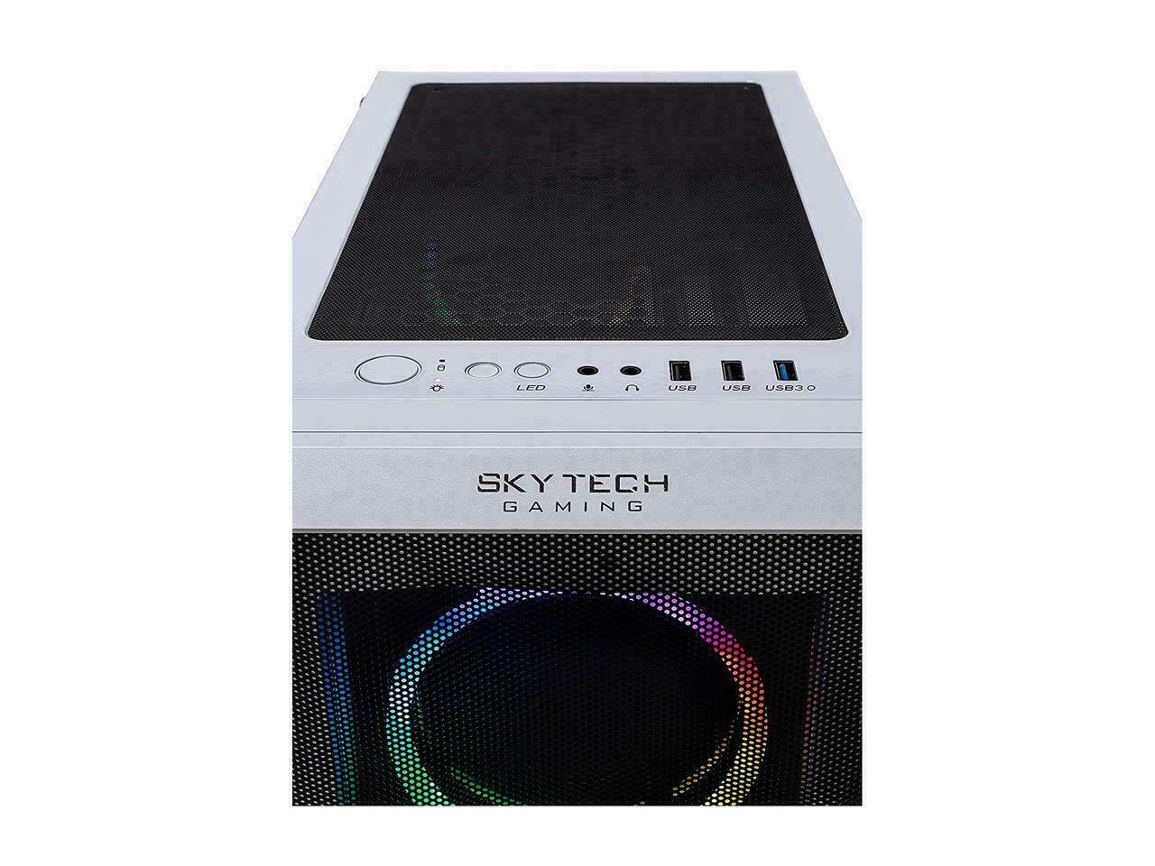 Skytech Chronos Gaming PC Computer AMD Ryzen 7 3.6GHz RX 6700 XT 16GB DDR4