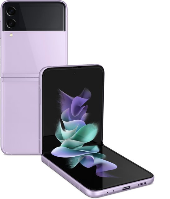 Samsung - Galaxy Z Flip3 5G 128GB - Lavender