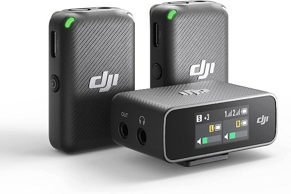 DJI Mic (2 TX + 1 RX + Charging Case)