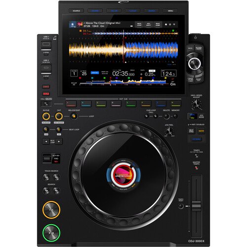 AlphaTheta CDJ-3000X Next-Gen Flagship Kit with DJM-A9 Mixer (Pair, Black)
