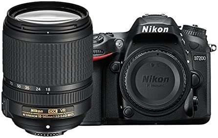 Nikon D7200 with 18-140mm lens digital SLR camera