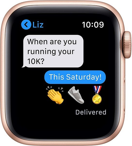 Apple Watch Series 6 (GPS, 40mm) - Gold Aluminum Case with Pink Sand Sport Band