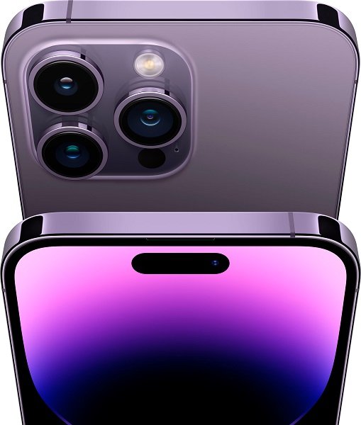Apple - iPhone 14 Pro 128GB - Deep Purple (Unlocked)