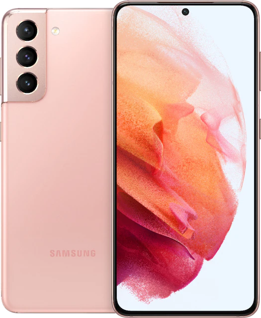 Samsung - Galaxy S21+ 5G 128GB - Phantom Pink