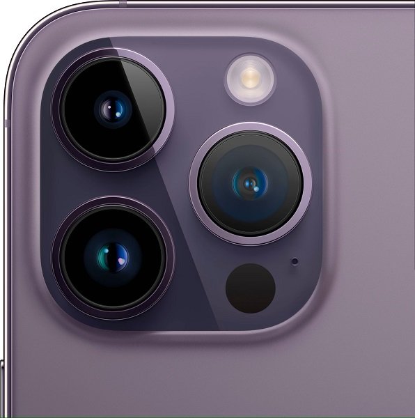 Apple - iPhone 14 Pro 128GB - Deep Purple (Unlocked)