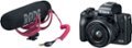 Canon - EOS M50 Mirrorless Camera with EF-M 15-45mm f/3.5-6.3 IS STM Zoom Lens Video Creator Kit - Black